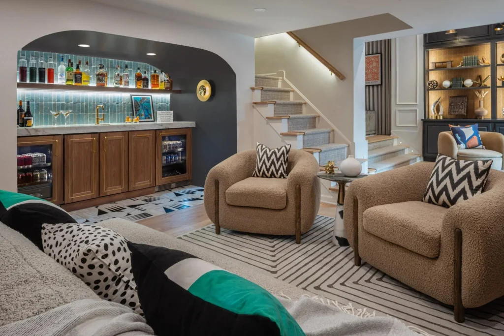 Basement to Family Entertainment Suite