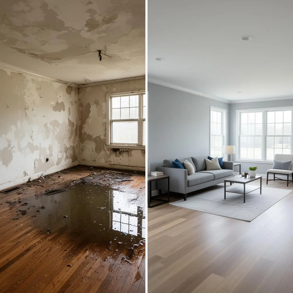 Water Damage Restoration and Reconstruction