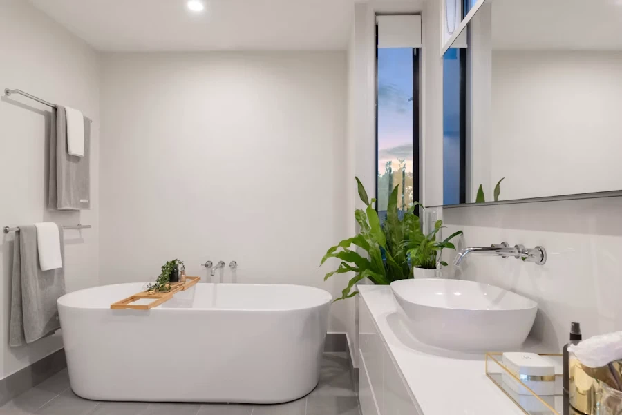Spa-Inspired Bathroom Upgrade